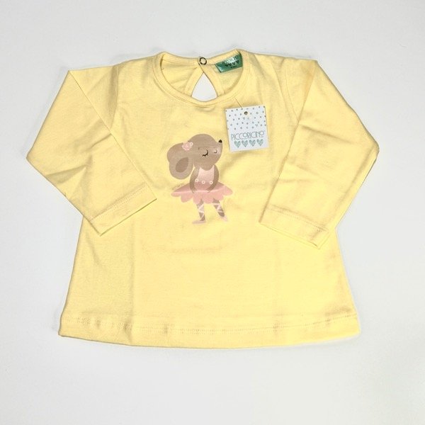 Producto - Remera jersey amarillo bailarina