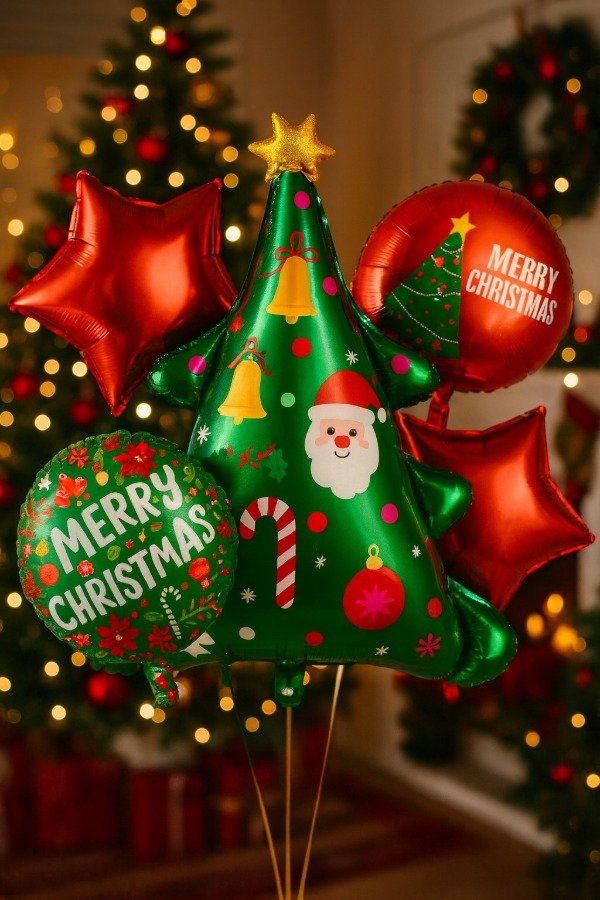 Producto - Set de Globo Árbol Navidad