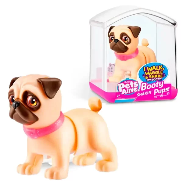 Producto - Pets Alive Booty Shakin Pups Perro Pug Interactivo