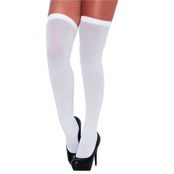 Producto - Medias 7/8 Blancas Para Portaligas