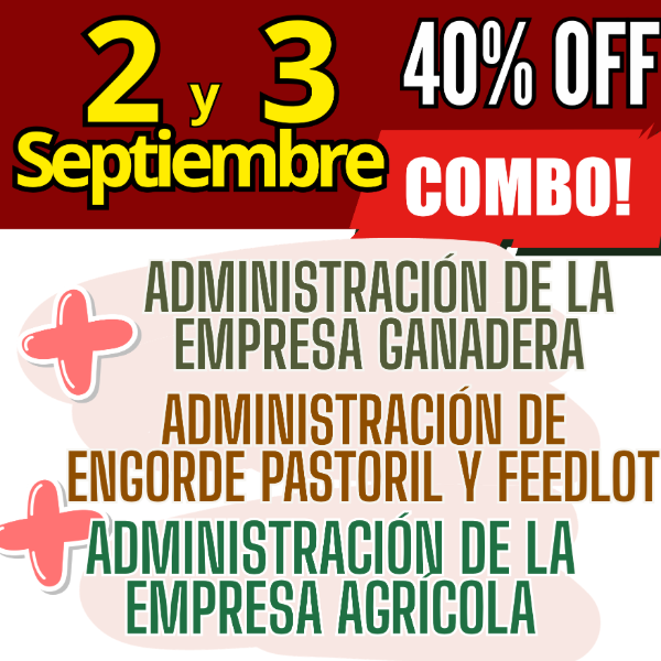 Producto - COMBO 3 CURSOS: Admin Ganadera + Engorde Pastoril y Feedlot + Admin Agrícola - 0