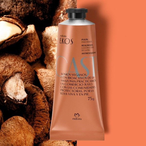 Producto - Ekos castaña crema hidratante para manos 75g.