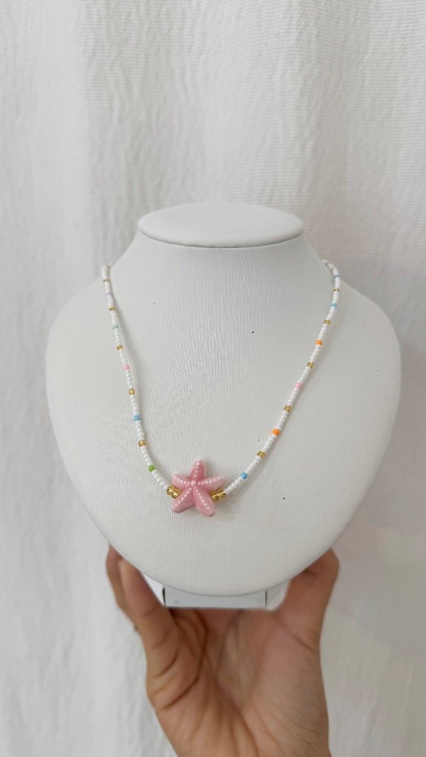 Producto - Collar estrella rosa