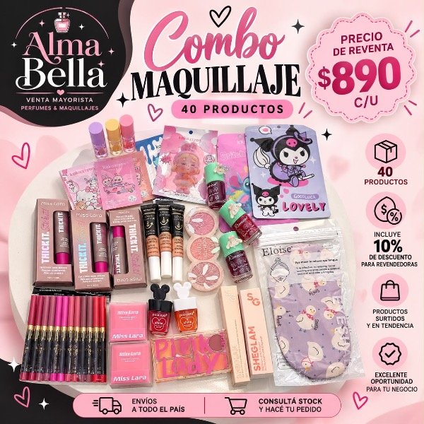 Producto - Combo de maquillaje