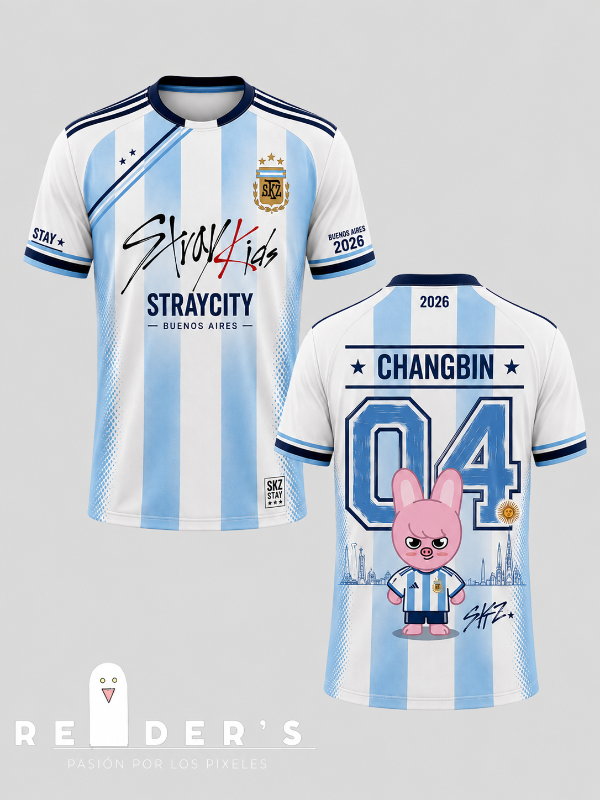 Jersey argentino stray kids — imagen 4