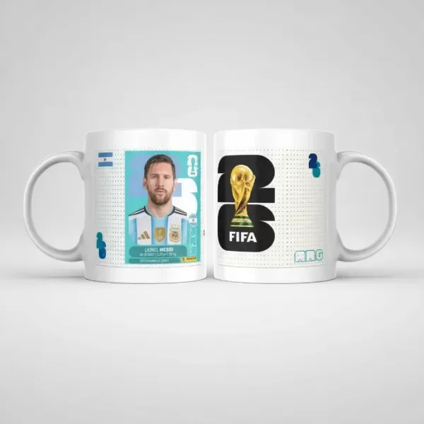Producto - Taza - figurita mundial 2026 lionel messi - 0