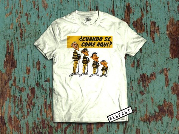 remera siniestro total cuando se come aqui — imagen 2