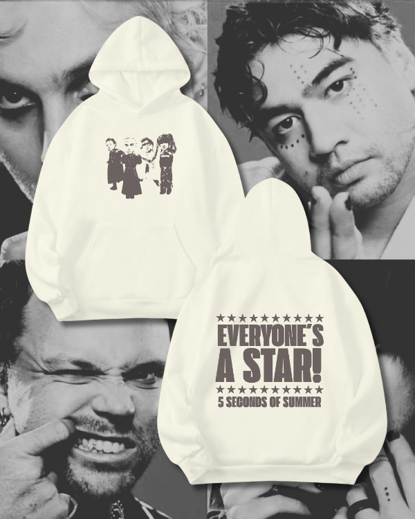 5SOS star gris buzo oversize