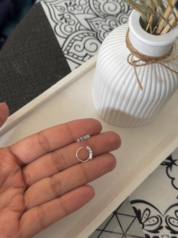 Producto - Argollita multicolor 10mm