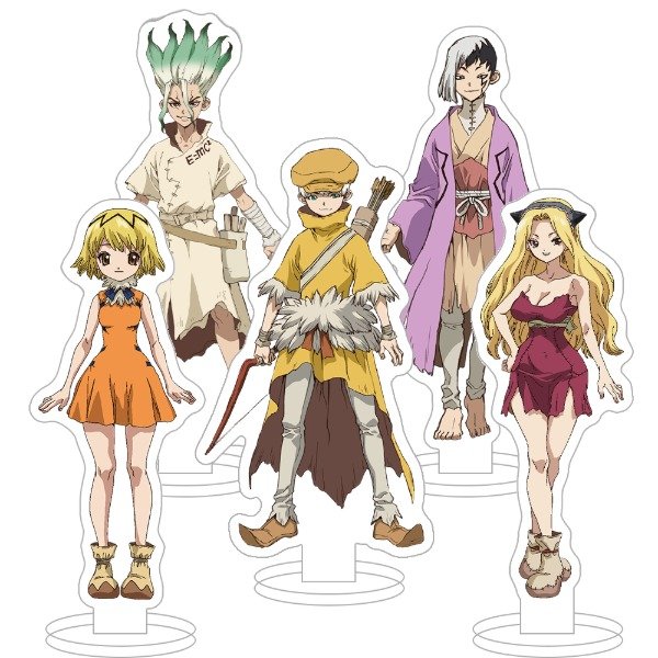 Producto - Dr Stone Characters Standees