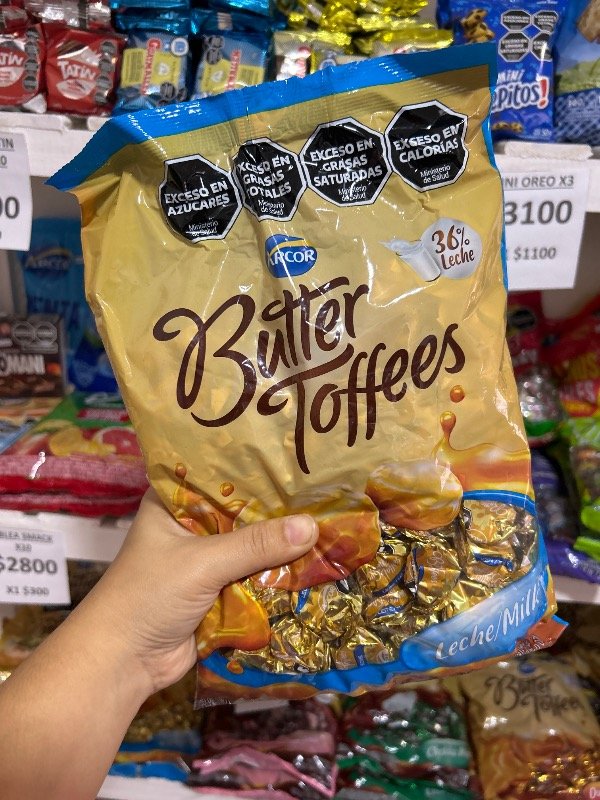 Producto - CARAMELOS BUTTER TOFFEES LECHE 822GR