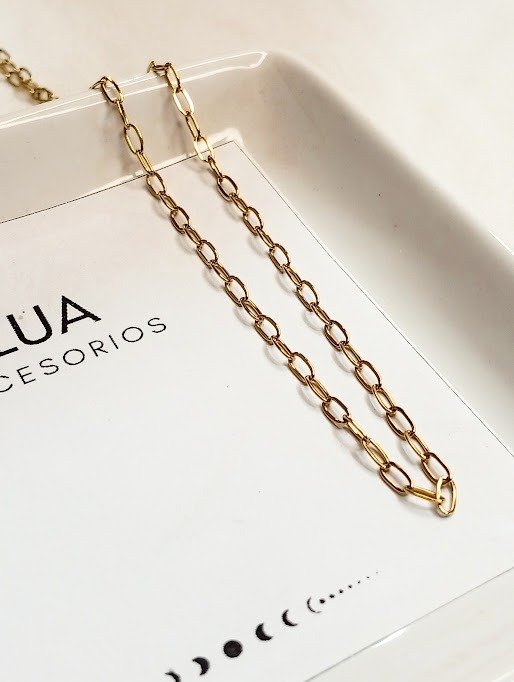 Producto - Cadena forcet - Acero dorado