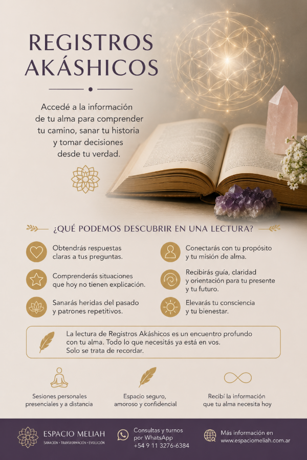 Producto - SESION REGISTROS AKASHICOS