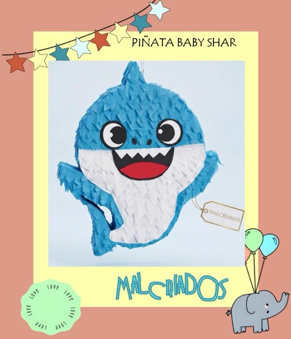 Producto - PIÑATA TIBURON
