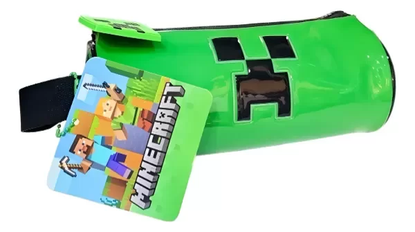 Producto - Minecraft Cartuchera Tubo Cresko