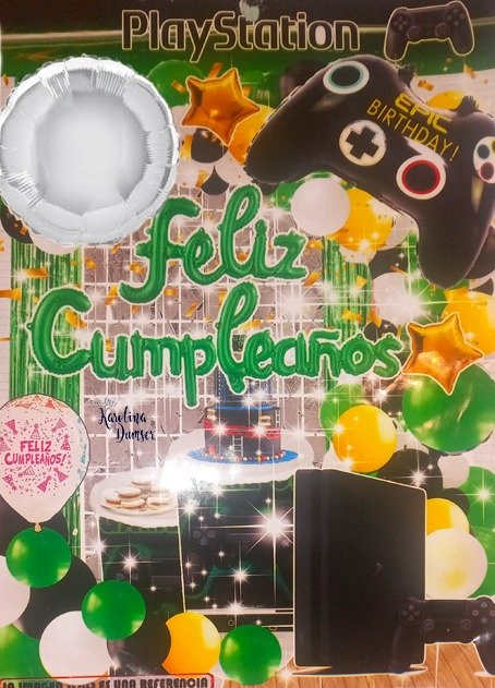 Producto - Set de Globos Play Station y Deco Party