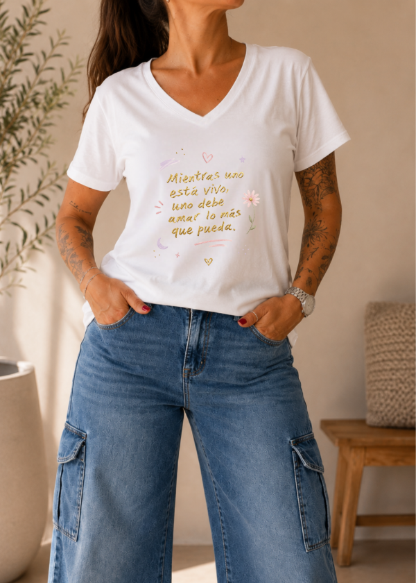 Producto - Remera de algodon Blanco (471)
