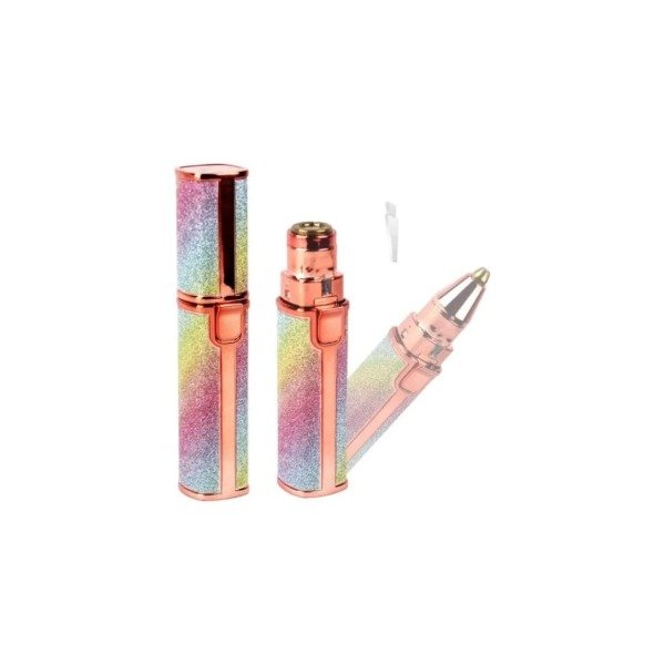 Producto - Depiladora Eléctrica 2 En 1 Para Cejas, Nariz Y Axilas, Usb Color Rosa