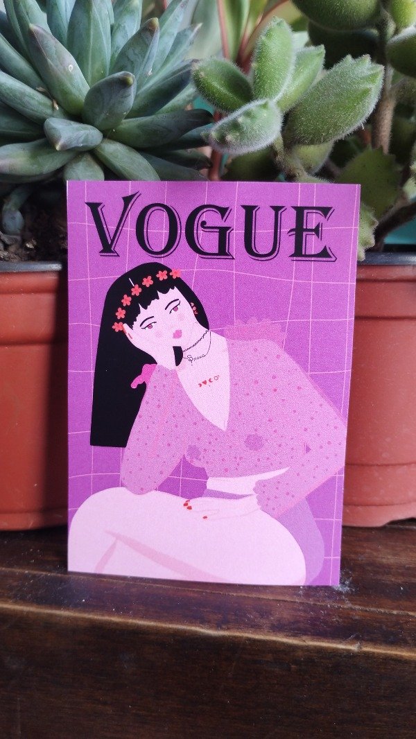 Producto - Sticker grande "Vogue"