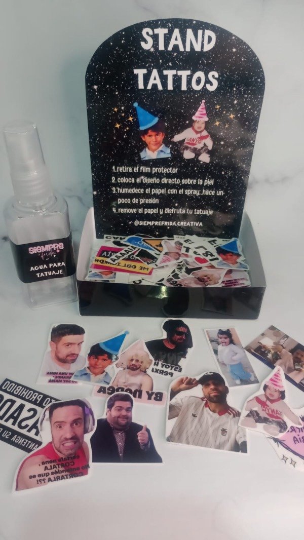 Producto - Tatuajes temporales