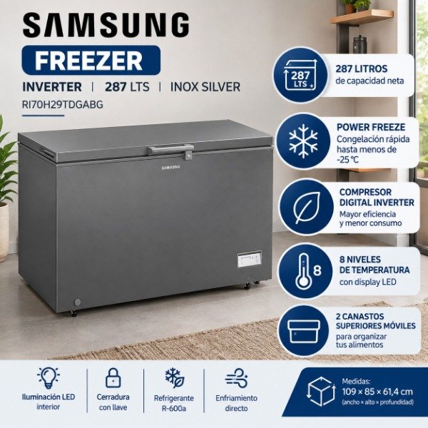 Producto - FREEZER SAMSUNG INVERTER 287 LTS