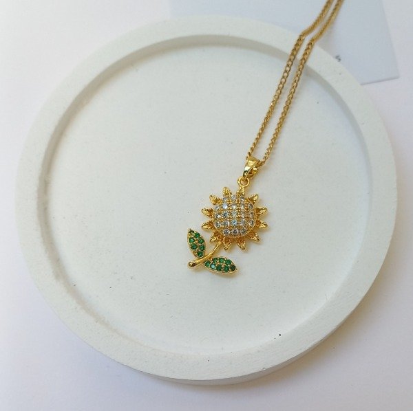 Producto - Collar Giratorio Girasol