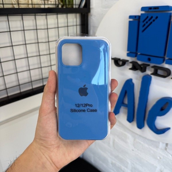 Producto - Silicone Case Azul - iPhone 12/12 Pro