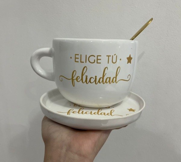 Producto - Set Olivia tazón y Plato blanco