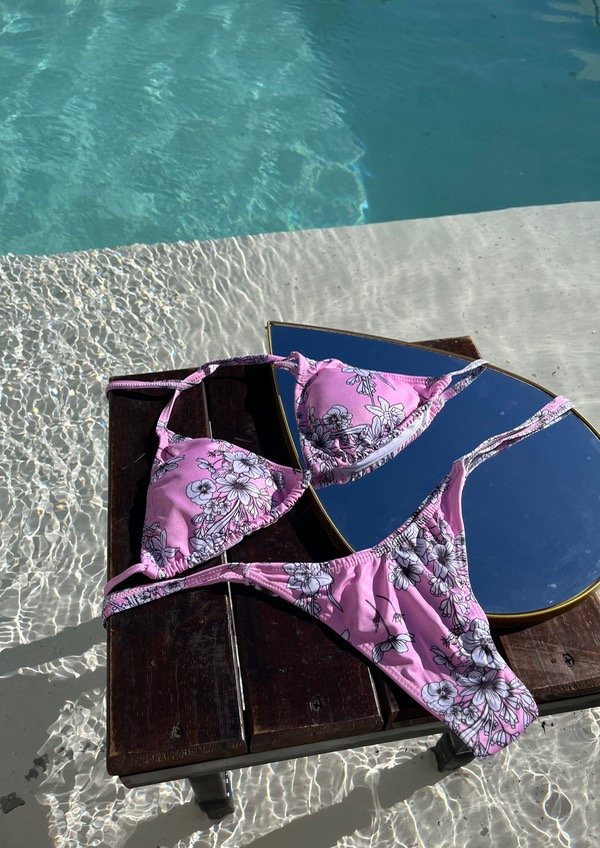 Producto - BIKINI FLORES ROSA