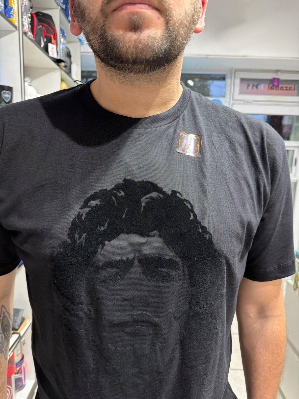 Producto - Remera Maradona negra - 2