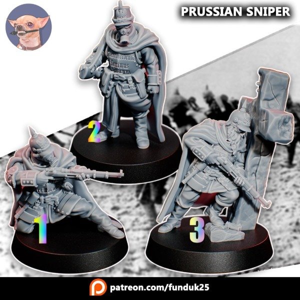 Producto - Francotirador Prusiano c/u