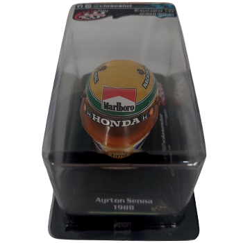 Producto - AYRTON SENNA - CASCO F1 AÑO 1988