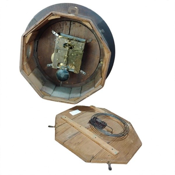 Producto - Reloj Casa Escasany Alemán D.R.G.M. 1092862 Ojo de buey Funciona Llave Original - 6