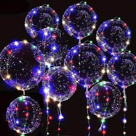 Producto - Globo burbuja con led