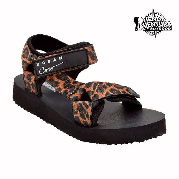 Producto - Sandalia URBAN COW Tanger (Leopardo) - 1