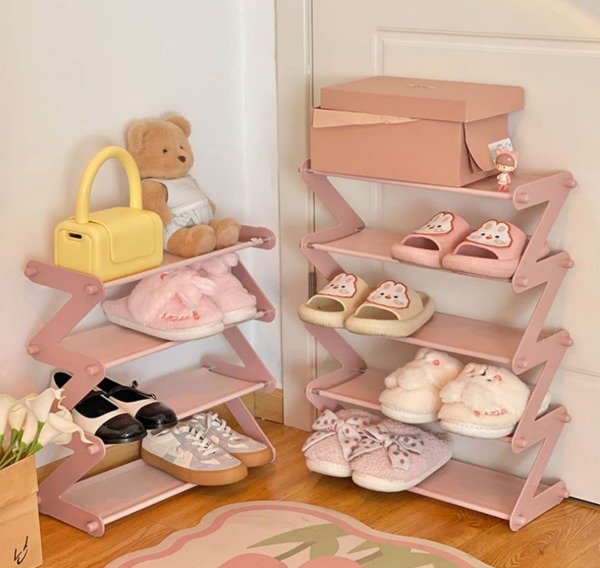 Producto - CC10433 ORGANIZADOR DE ZAPATOS CON FUNDA DE TELA 4 PIZOS