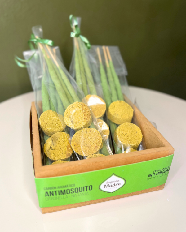 Producto - Anti-Mosquito: Sahumeiro+ Pastilla Citronela y Naranja