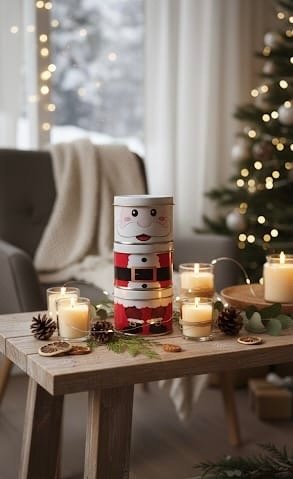 Producto - Vela triptica Santa