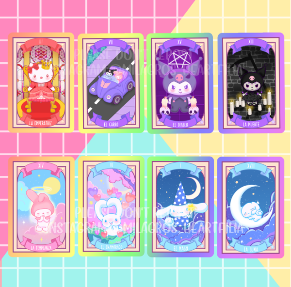 Producto - Stickers Cartas Tarot