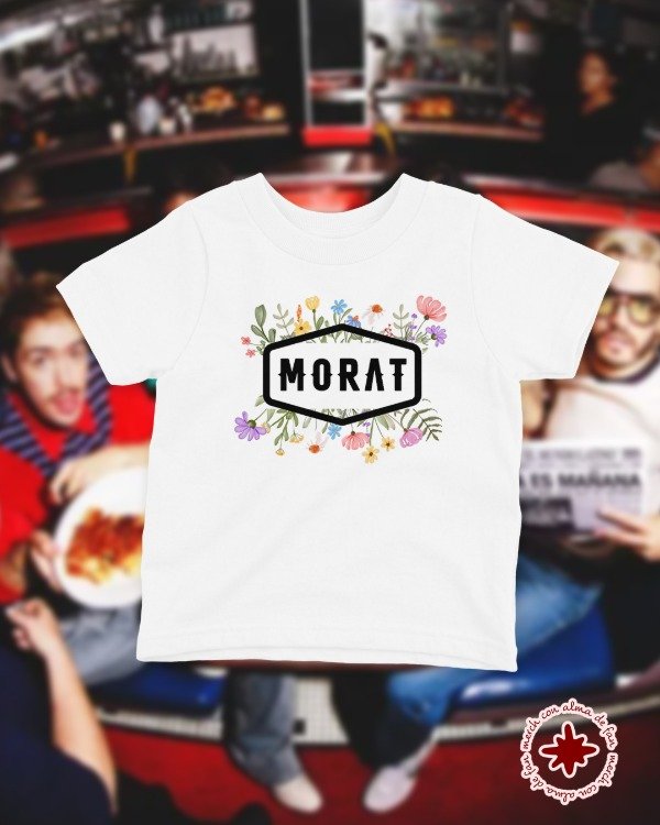 Producto - Baby tee "morat flores"