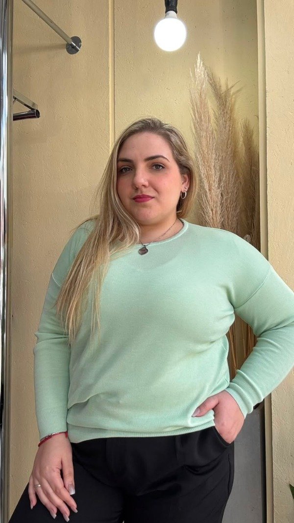 Sweater Cuba (Verde pastel)
