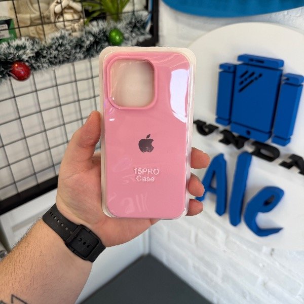 Producto - Silicone Case Rosa - iPhone 15 Pro