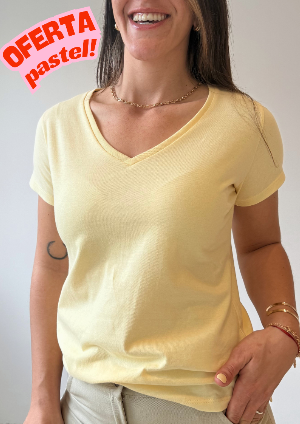 Producto - Remera BARI - Amarillo
