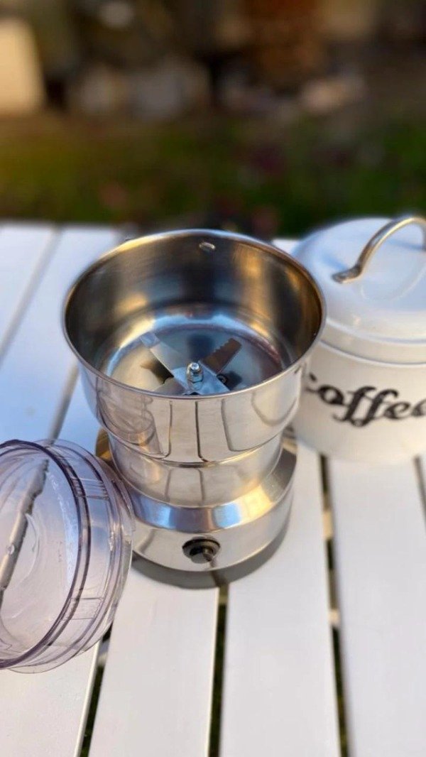 Producto - Molinillo de acero para café, granos  y semillas