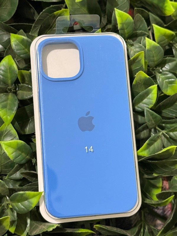 Producto - Silicona Azul/ IPhone 14