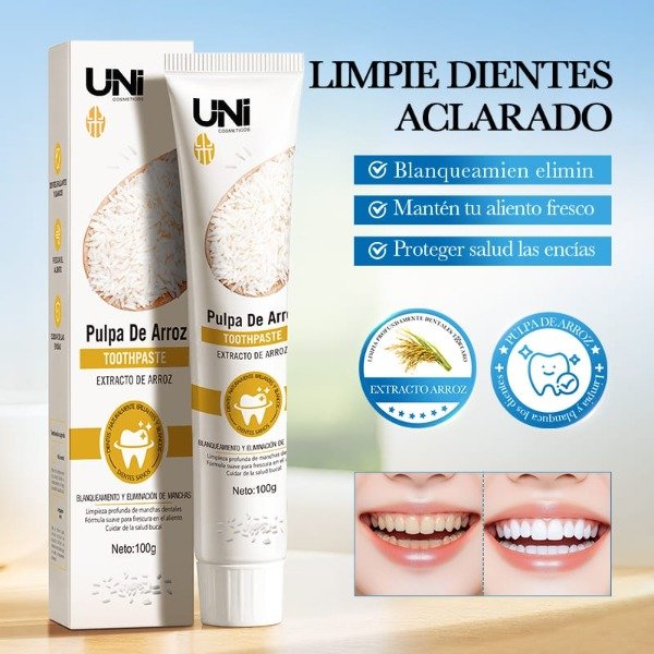 Producto - PASTA DENTAL DE ARROZ