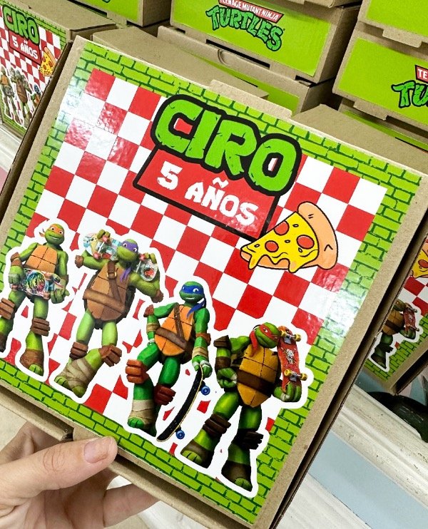 Producto - Caja cartón tipo pizza
