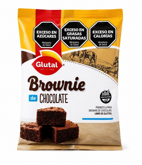 Producto - PREMEZCLA PARA BROWNIE POR 450GR GLUTAL