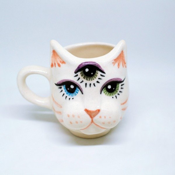 Producto - Taza Gato 3 ojos