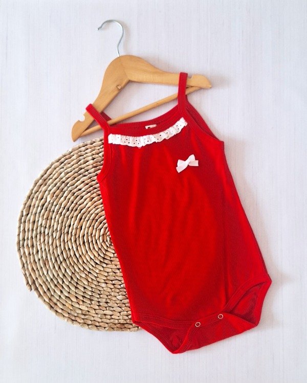 Producto - Body Musculosa Morley Rojo